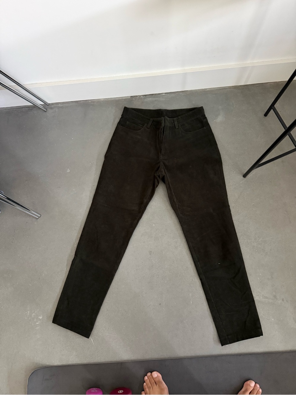 Men's Black Slim Fit Pants